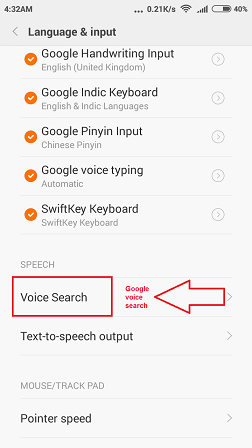 Voice search rajbhasha.net